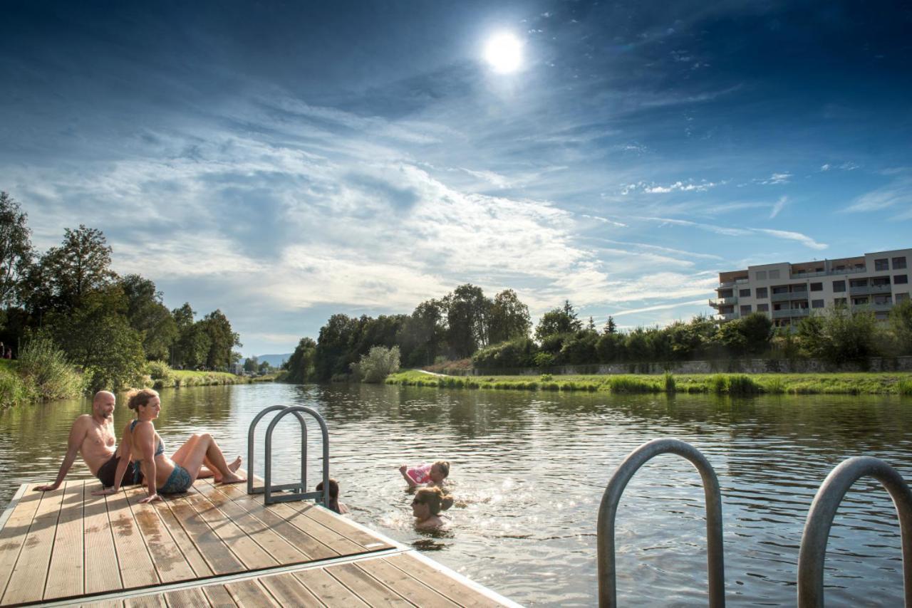 Rezidence Malse - Unikatni Apartmany Na Vode Ceske Budejovice Dış mekan fotoğraf